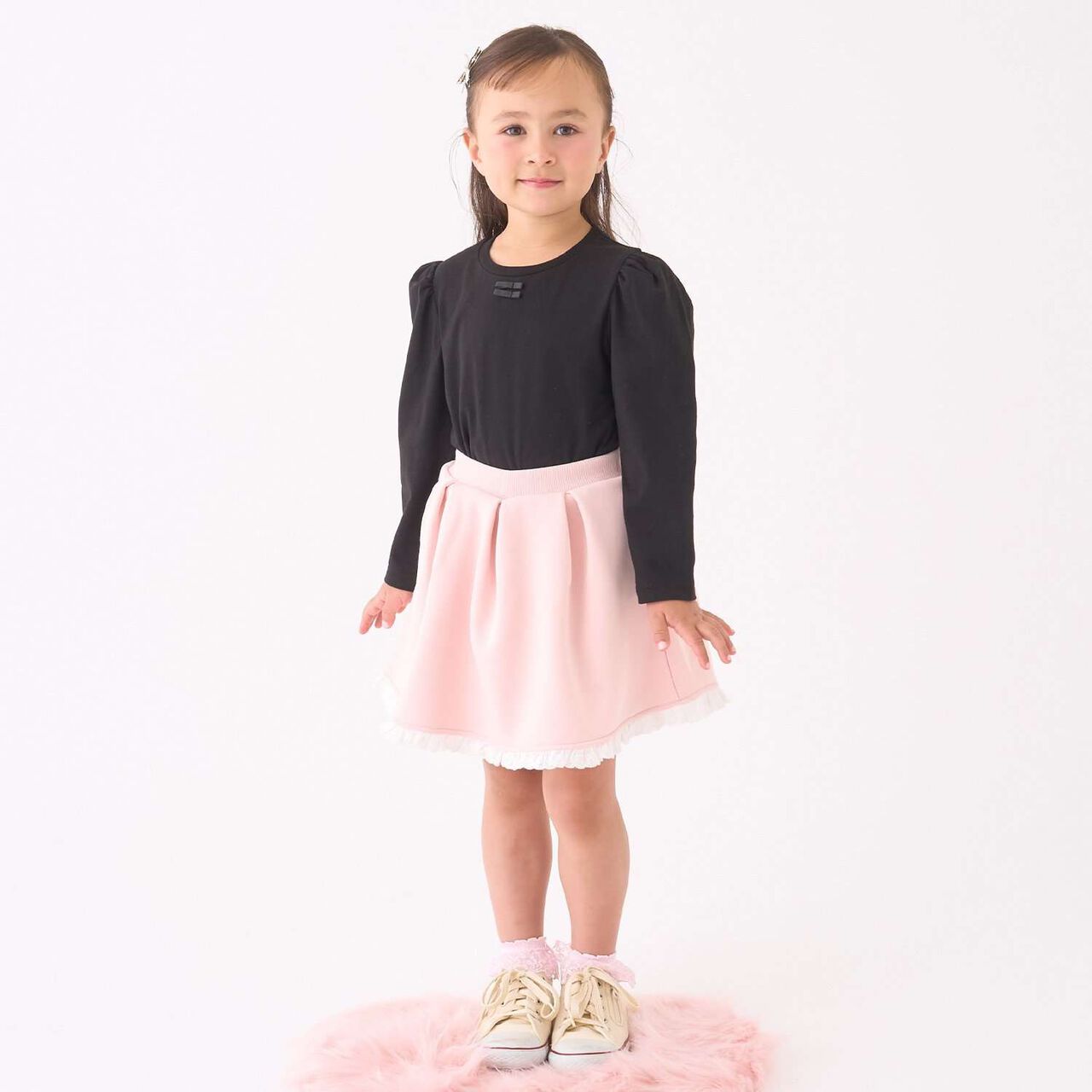 [Lycee Mine Ballet Series] [Coordinatable Setup] Pleated Skirt (Inner Shorts Included),Top gray, large image number 20