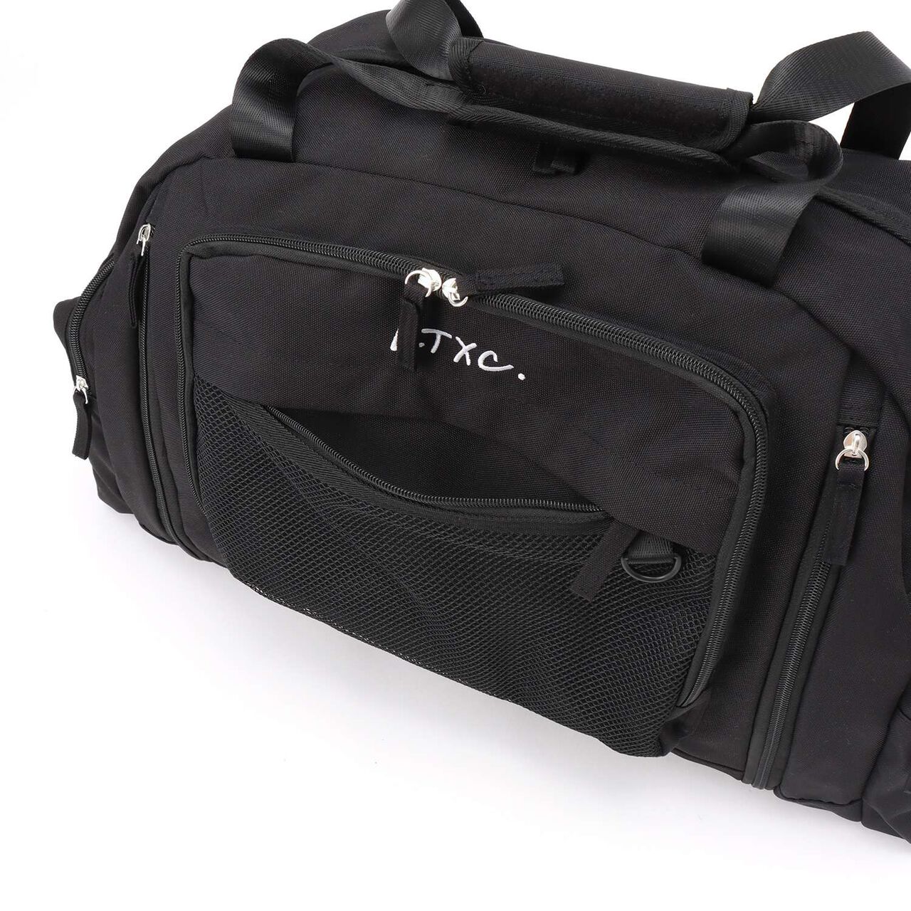 [LTXC] [43-50L Capacity] Water-Repellent Expandable Boston Bag,Black, large image number 13