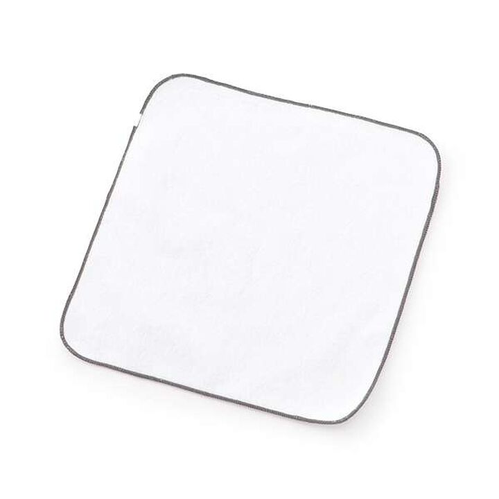 Heart Pattern Hand Towel,Black, medium image number 1