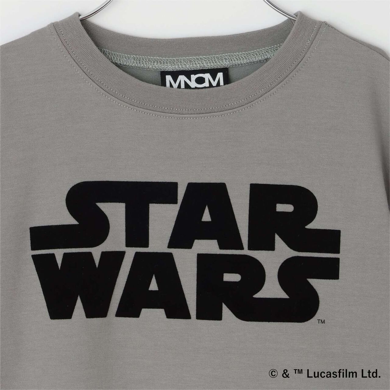 [STAR WARS] [Anti-Stain・Quick-Dry・Shape Retaining] Assorted Back Print T-Shirt [MNCM],Charcoal gray, large image number 13
