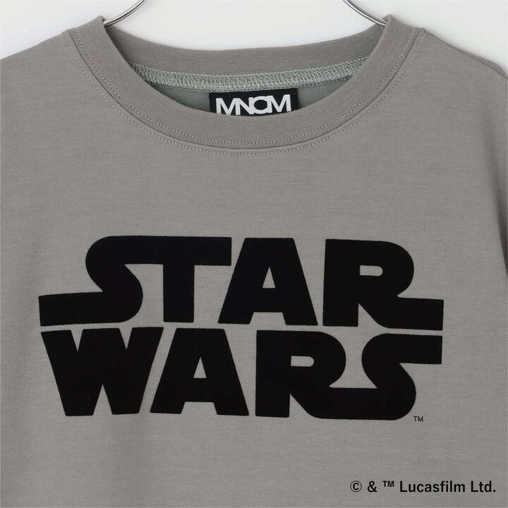 [STAR WARS] [Anti-Stain・Quick-Dry・Shape Retaining] Assorted Back Print T-Shirt [MNCM],Charcoal gray, medium image number 13