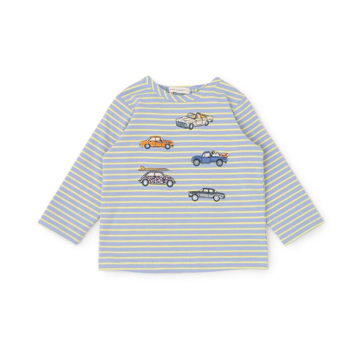 Liberty Car Embroidery Long-Sleeve T-Shirt,, medium