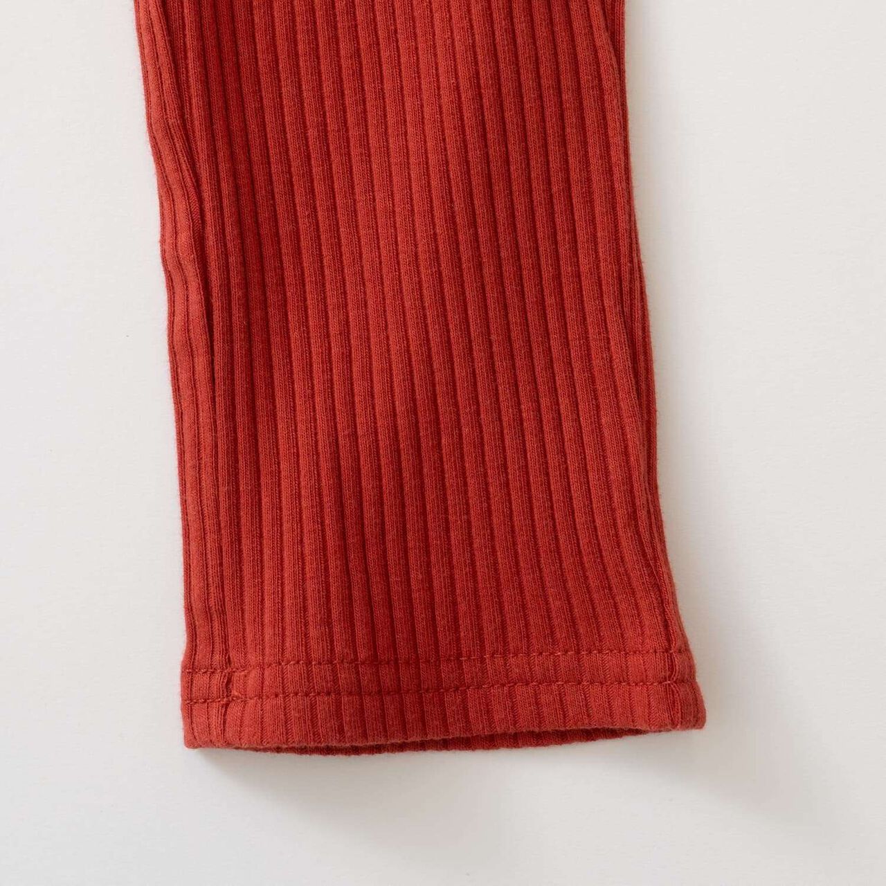 [365D.] Anti-Stain Ribbed Leggings,Mustard, large image number 5