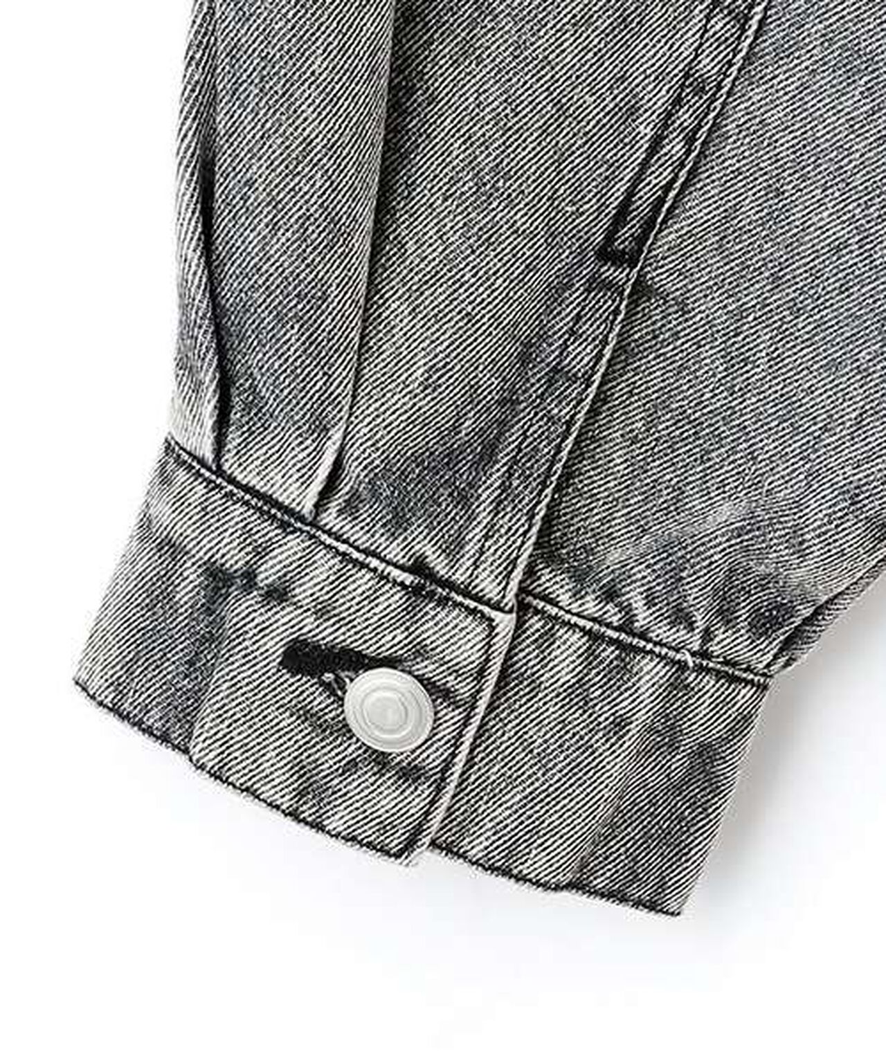 Denim Short Jacket,Gray, large image number 10