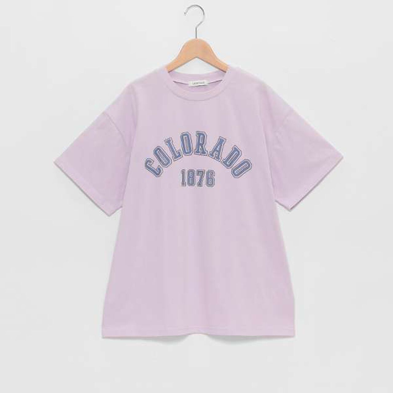 Loose Fit College T-Shirt,Smoke white, large image number 13