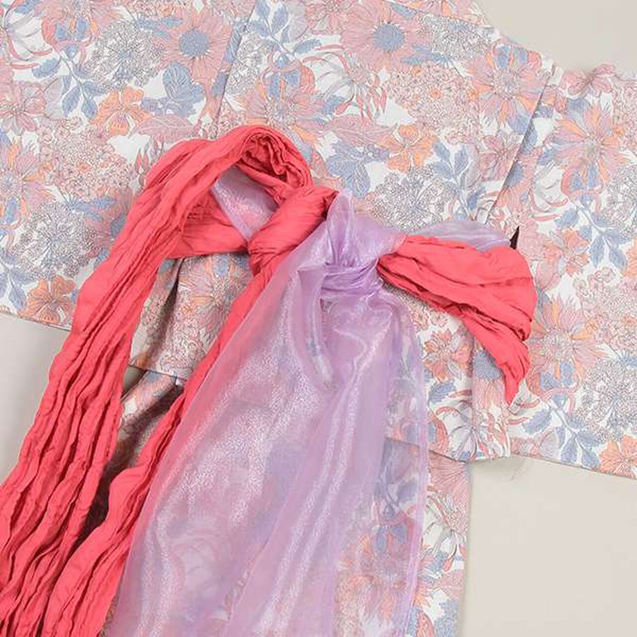 Angelica Garla Yukata Set,Blue, large image number 5