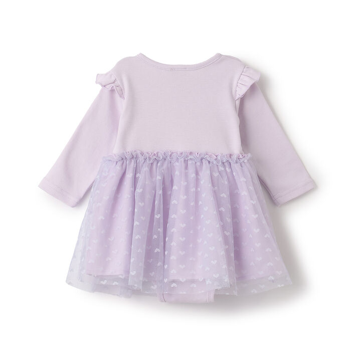 Tulle Docking OP Romper,Lavender, medium image number 3