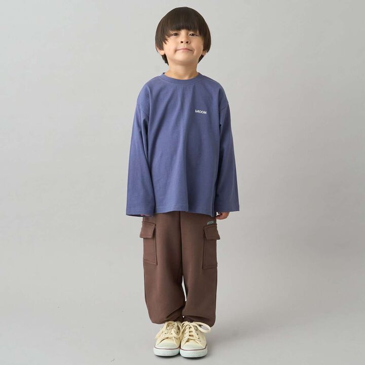 [Daily Standard Wear] Oversized Simple Design Long-Sleeve T-Shirt with Accent,Ivory, medium image number 28