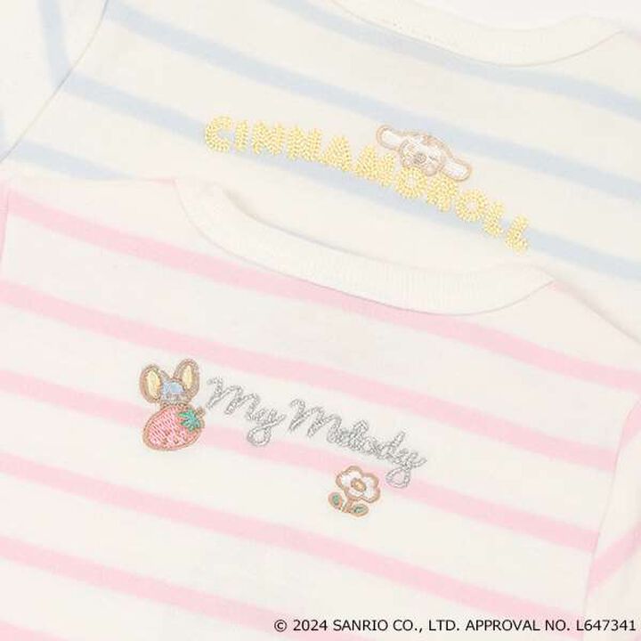 Sanrio Characters Playful Romper,Light pink, medium image number 3