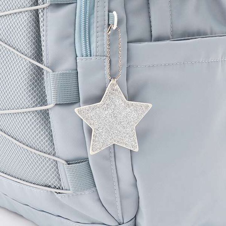 Casual Backpack with Charm,Black, medium image number 8