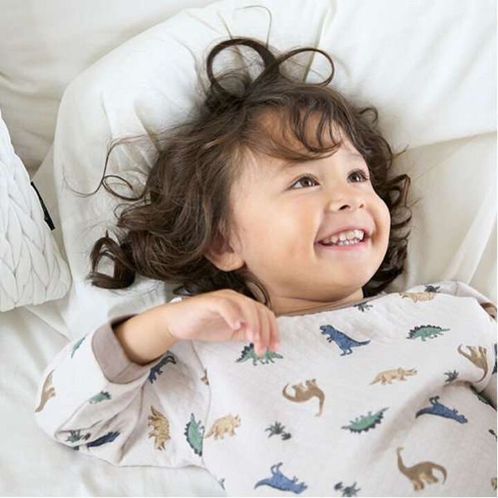 Boys' Quilted Pajamas,Light gray, medium image number 7