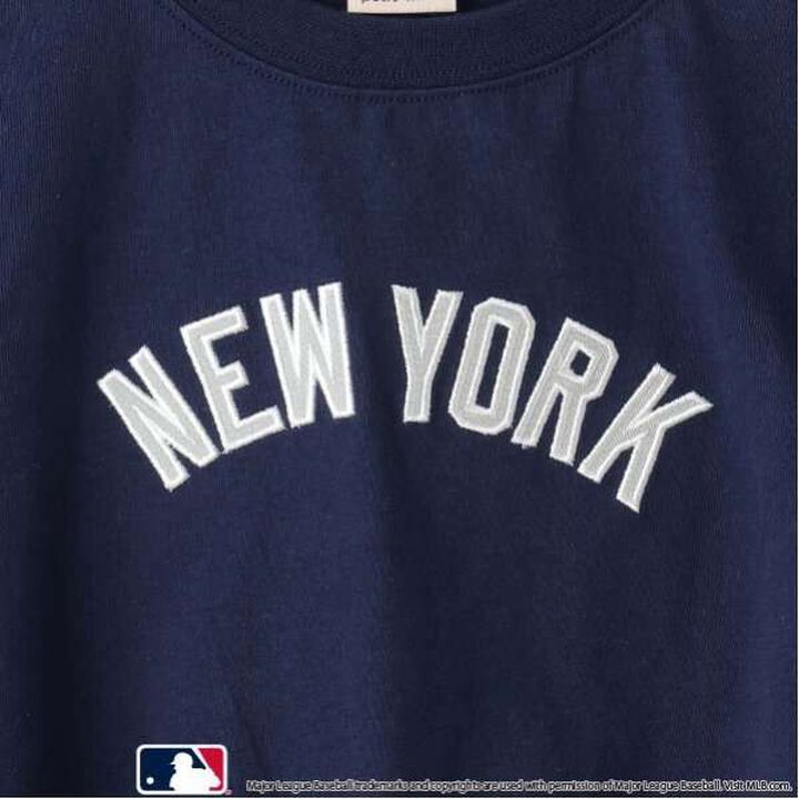 [MLB/Link] Cut and Sew Outfit Set,Navy, medium image number 4