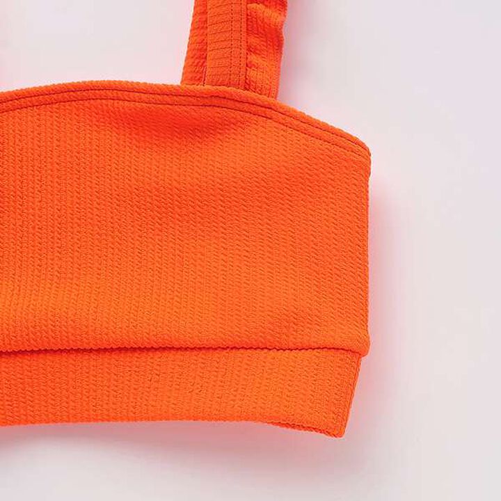 [UV Protection/SWIM] T-Shirt, Tankini, and Bottom 3-Piece Set,Black, medium image number 9