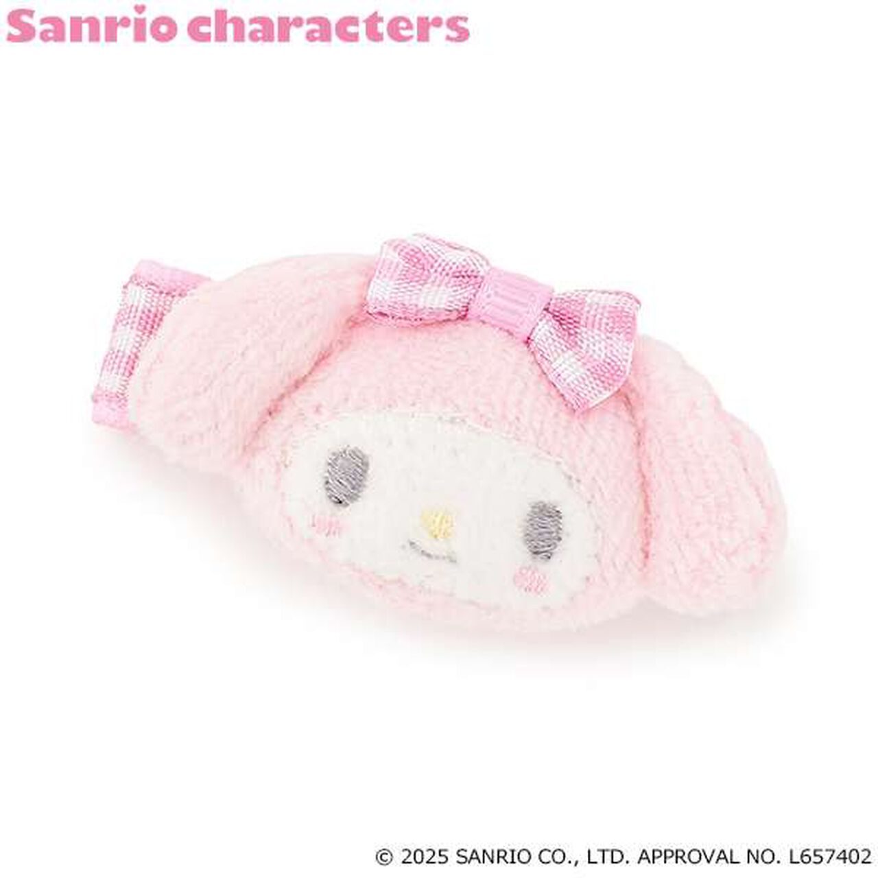 [My Melody & Cinnamoroll] Motif Hair Clip,Sax blue, large image number 5