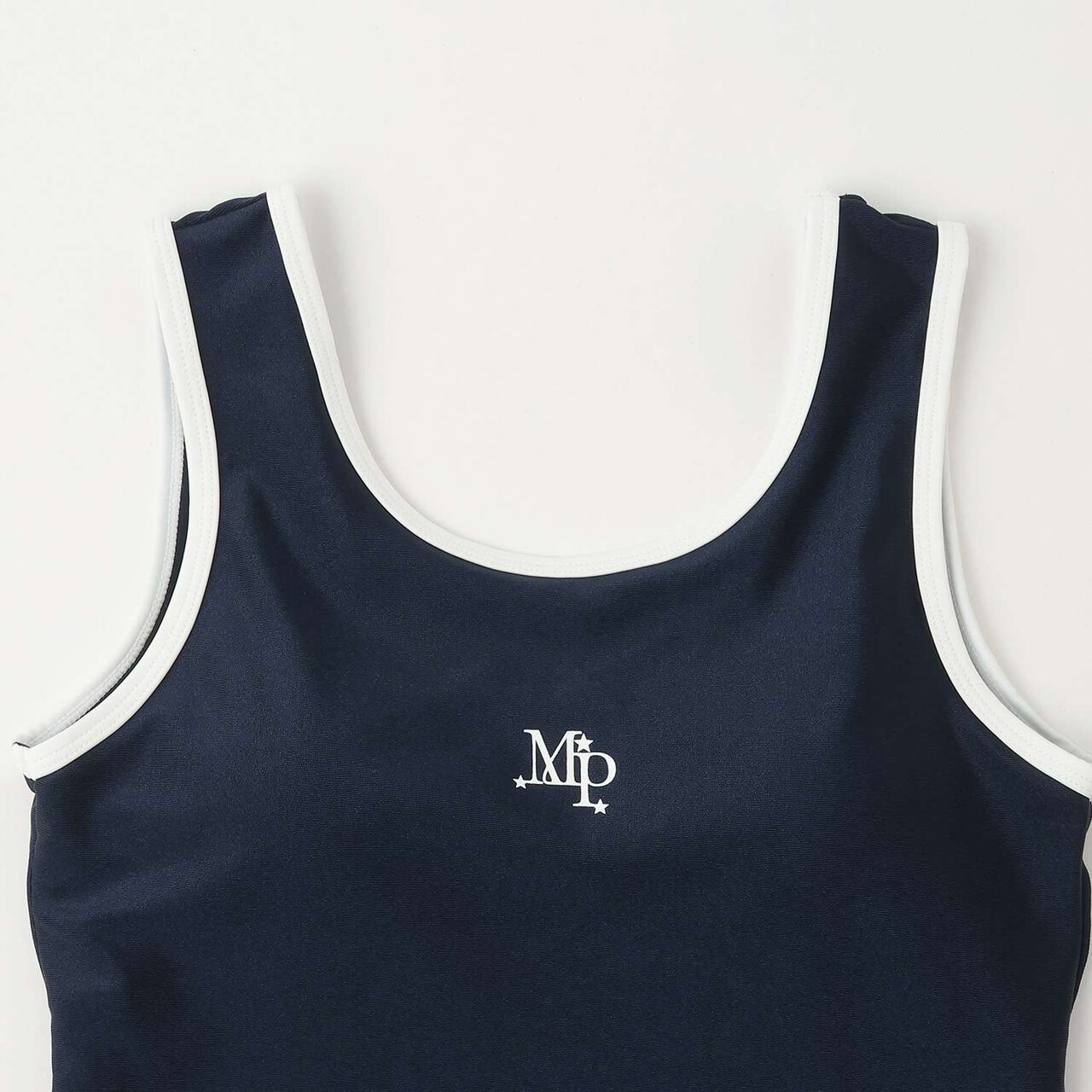 [SWIM] School-Approved Swimwear Set with T-Shirt,Navy, large image number 7