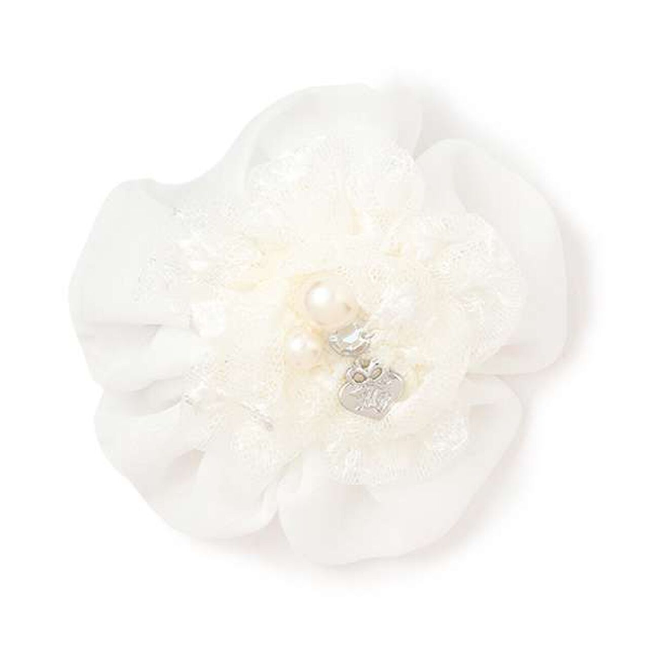 Corsage with Clip,Off white, large image number 0