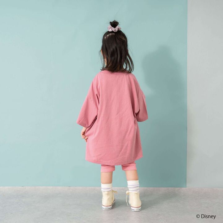 [Zootopia] Patch Embroidered Big Half T-Shirt,Green, medium image number 3