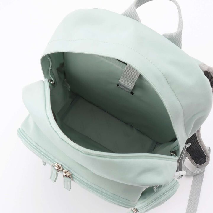 23L Water-Repellent Round Pouch School Backpack,Light blue, medium image number 9