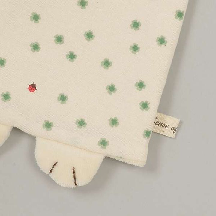 Black Clover Mini Bear Puppet [Made in Japan],Pearl white, medium image number 4