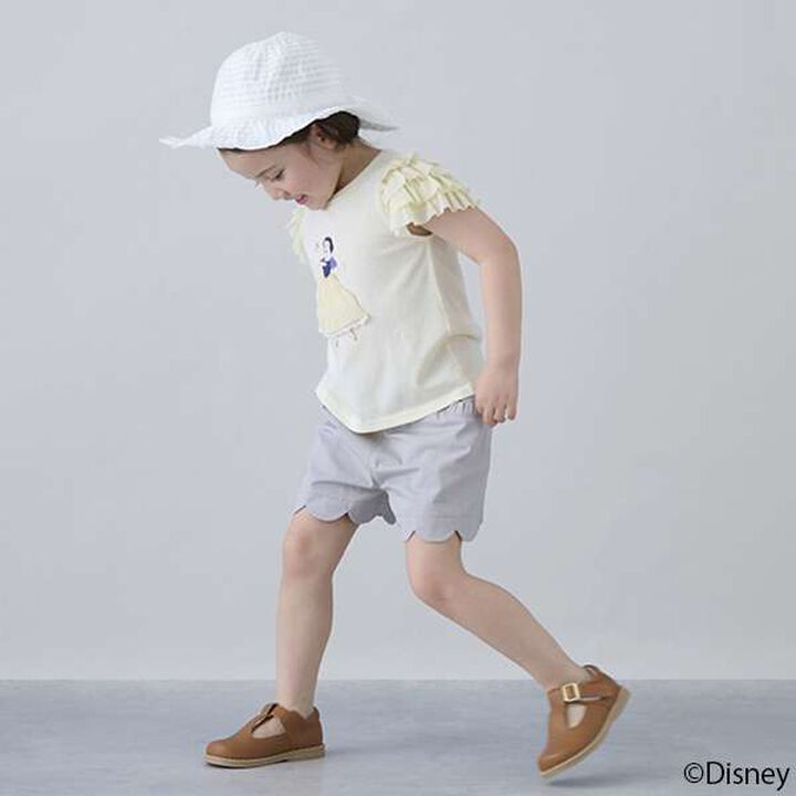 [Link] Scallop Trim Shorts (Kids Size),Navy, medium image number 3