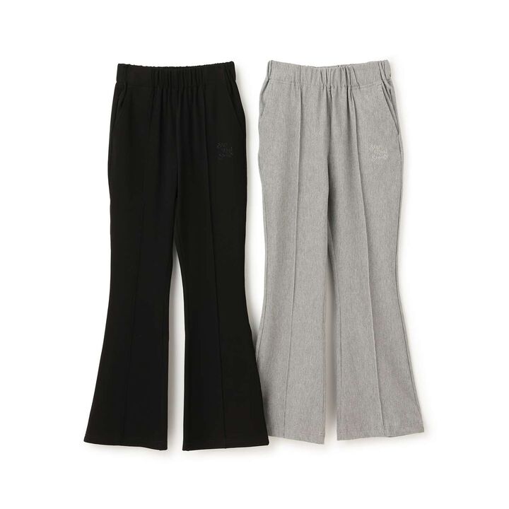 [LTXC] Stretch Easy Flare Cut Pants,Black, medium image number 12