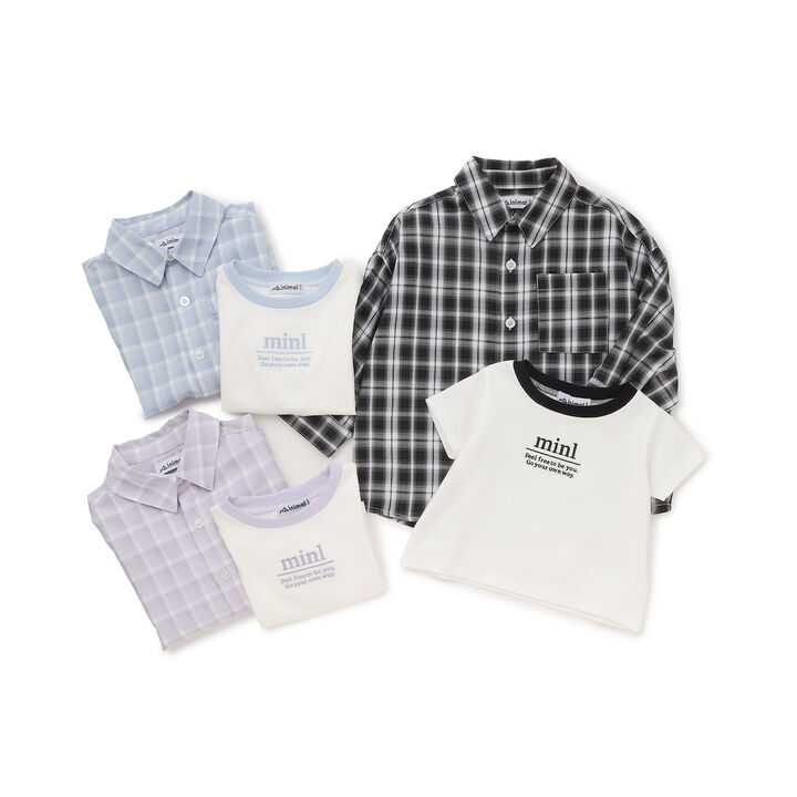 [Inner Wear Set] Long-Sleeve Checkered Shirt,Black, medium image number 29