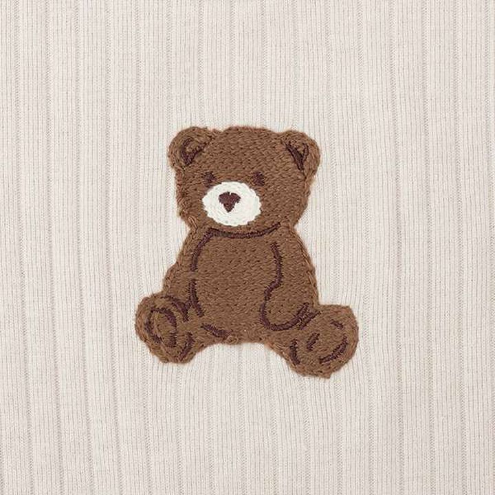 [Weak Acidity] Animal Romper,Ivory, medium image number 13