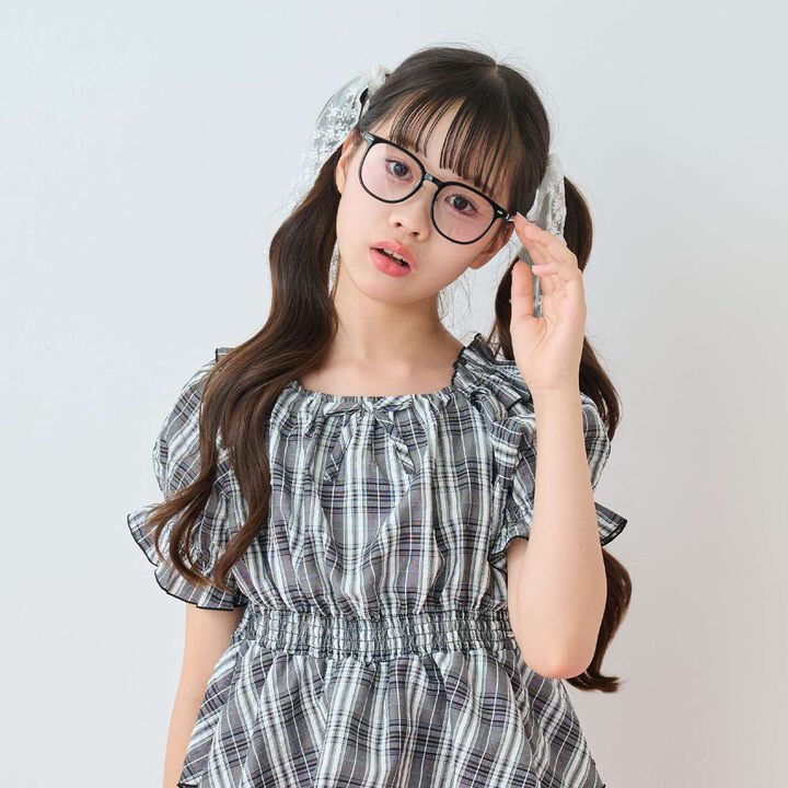 [Photochromic Lens] Fashion Glasses with Case,Gray, medium image number 2