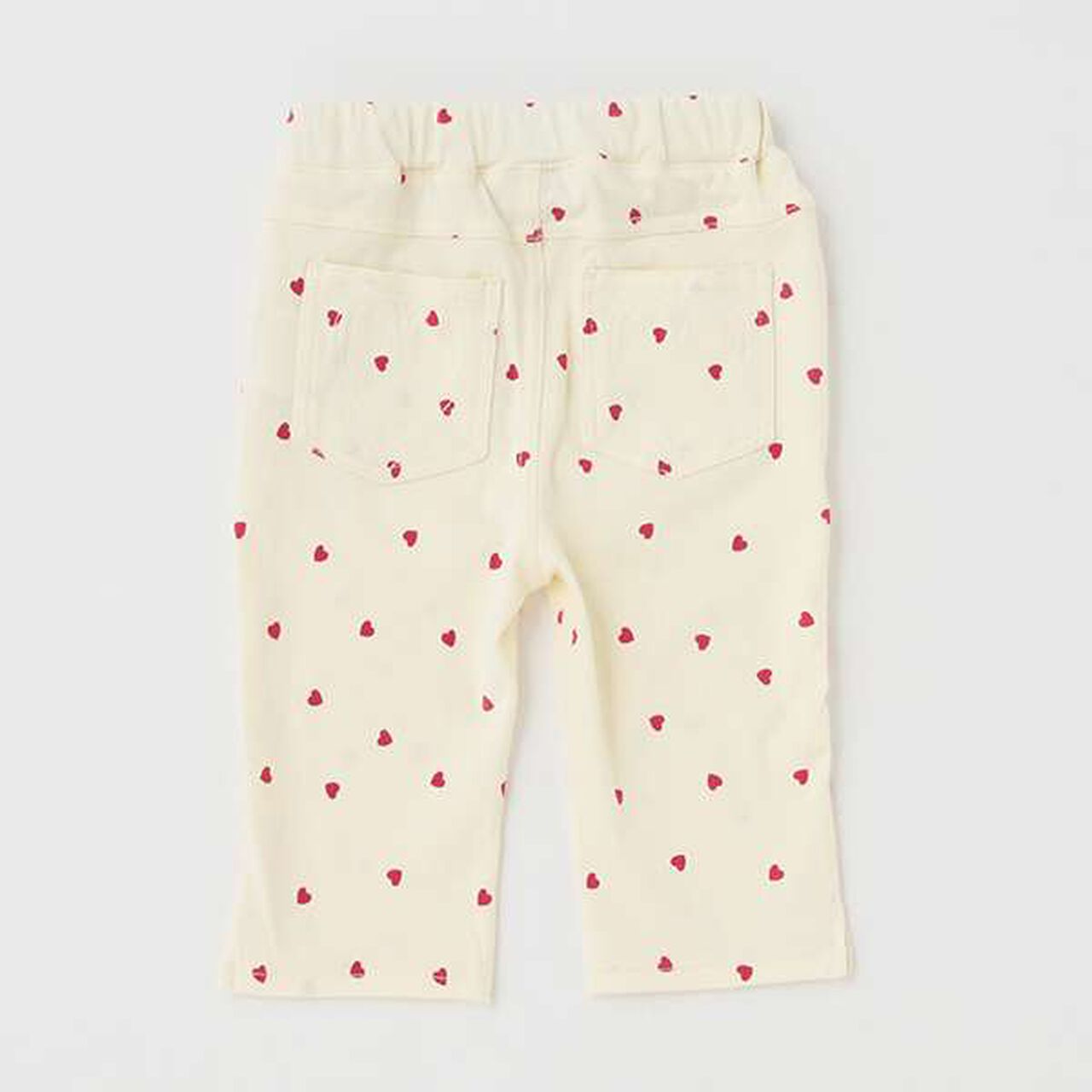 [Smile Series] Capri Pants,Yellow, large image number 1