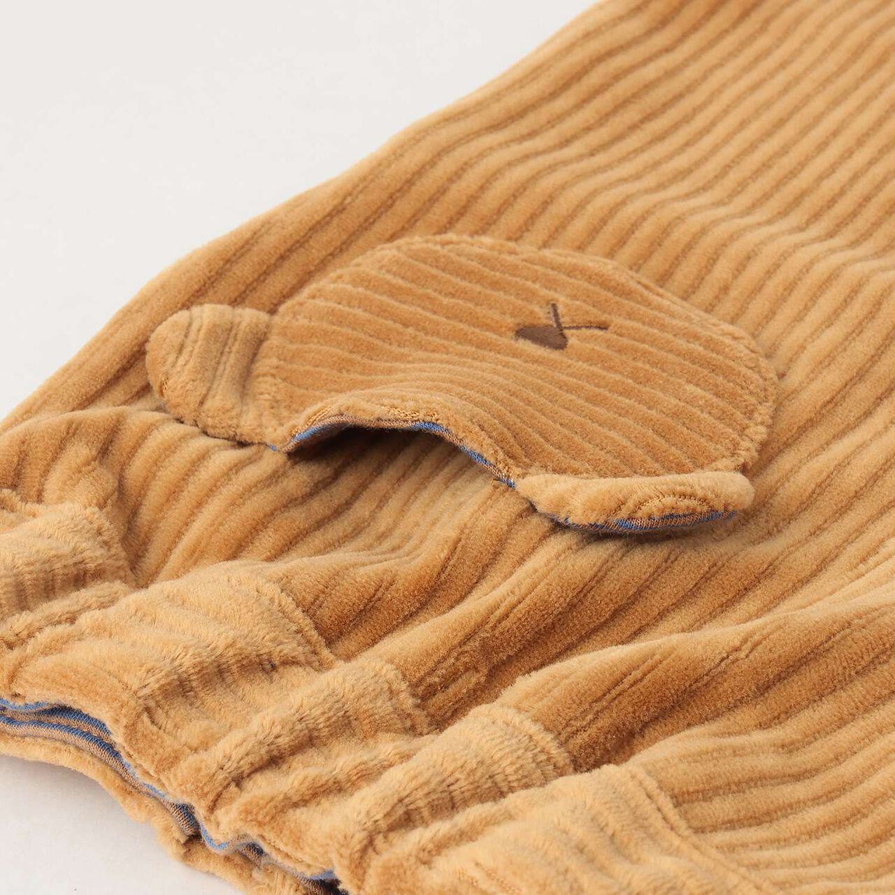 Knit Corduroy Bear Pants,Camel, large image number 7