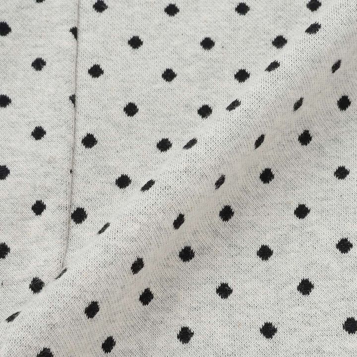 Dot Jacquard Jacket (with Ribbon Brooch),Black, medium image number 10