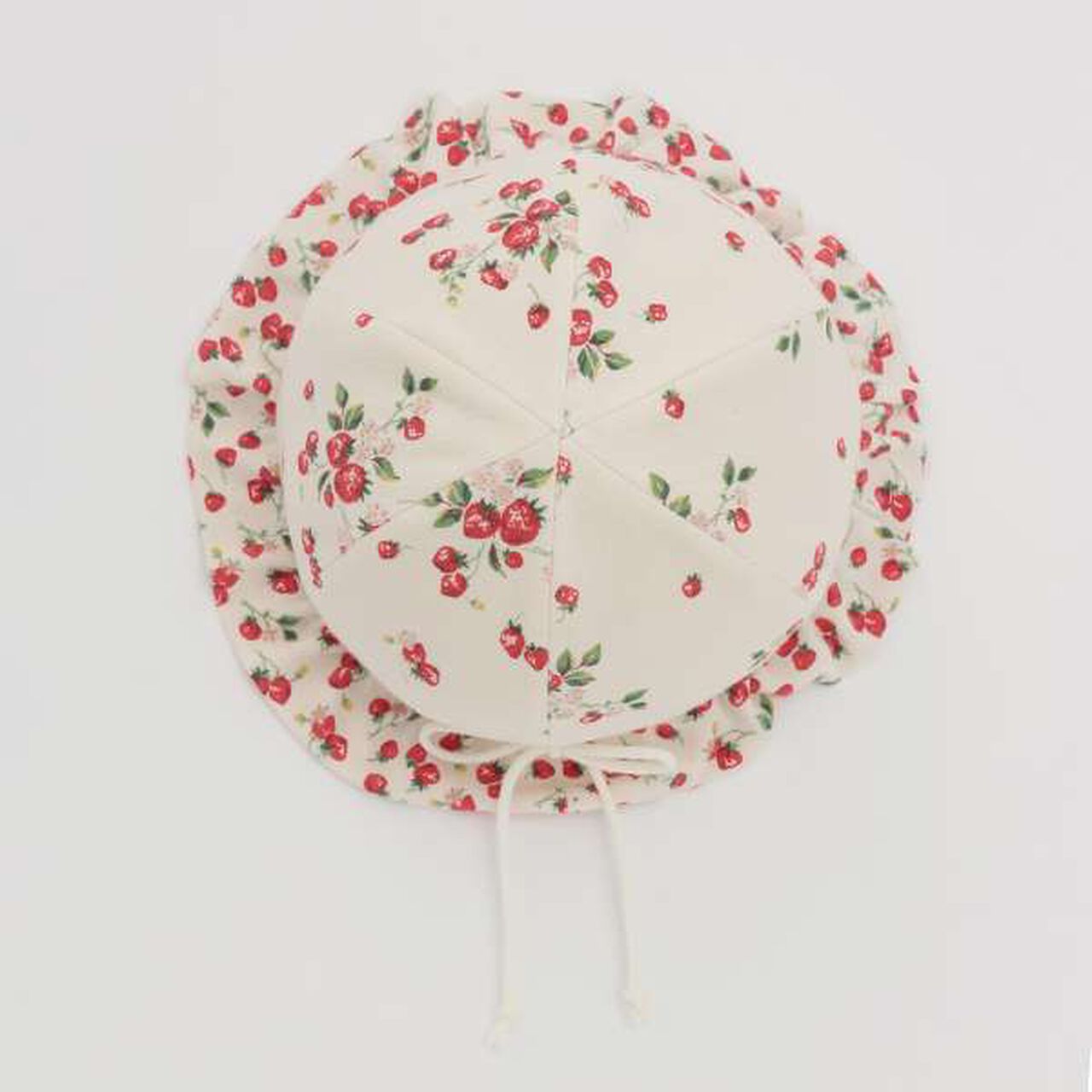 Wild Strawberry Flower Hat,Pearl white, large image number 3