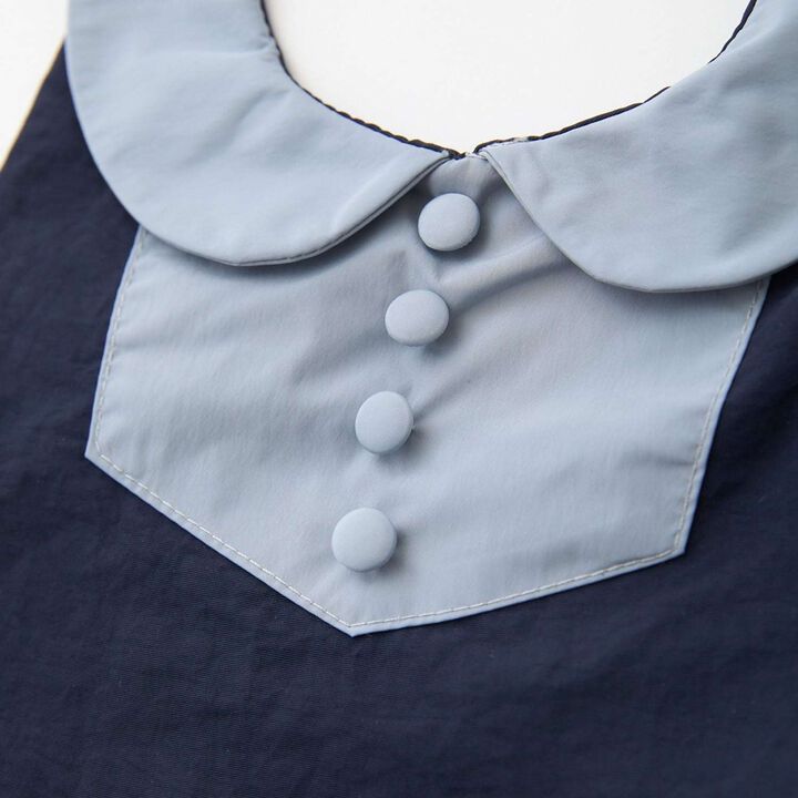 [Anime Chiikawa] Dining Apron with Collar,Light blue, medium image number 4