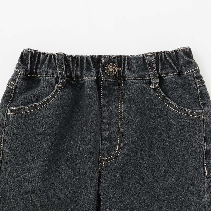 Denim Slim Straight Pants,Gray, medium image number 8