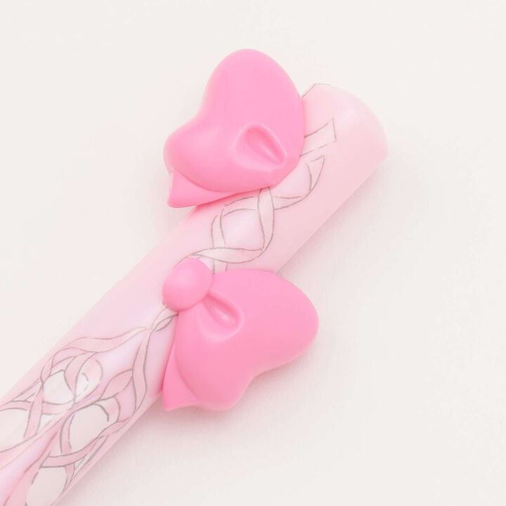 [Stationery] Ballet Pattern Ribbon Click Ballpoint Pen,Light pink, medium image number 2