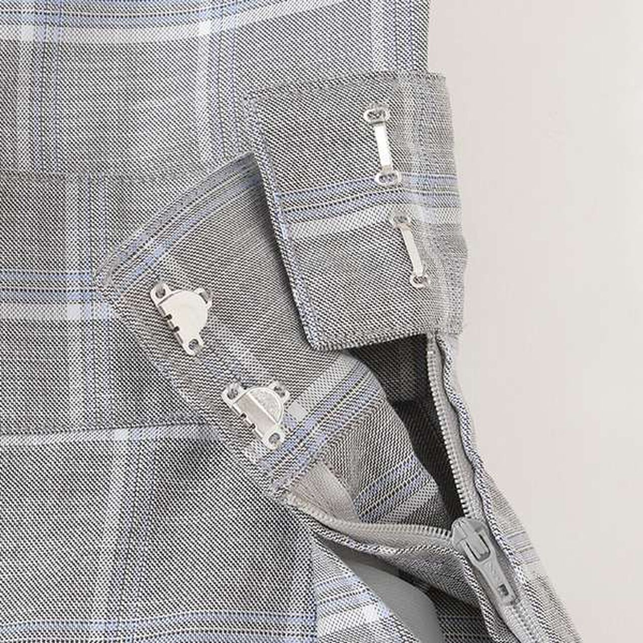 [AMI] Suspender Wide Salopette,Green, large image number 14