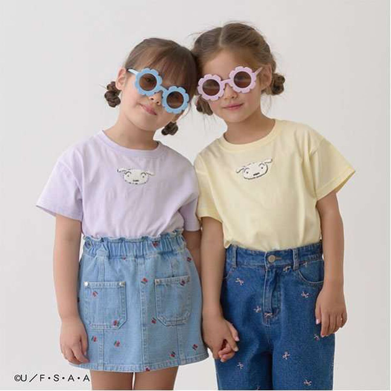 Crayon Shin-chan Soft Cotton Shiro Sagara Embroidery T-Shirt,Cream, large image number 6