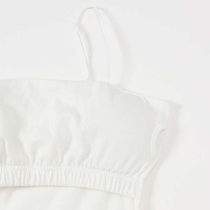 [LADIES] Sheer T-Shirt with Bra Top,Light beige, medium image number 17