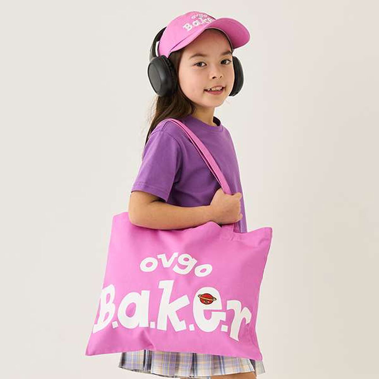 [ovgo B.a.k.e.r] Tote Bag,Lilac, large image number 0