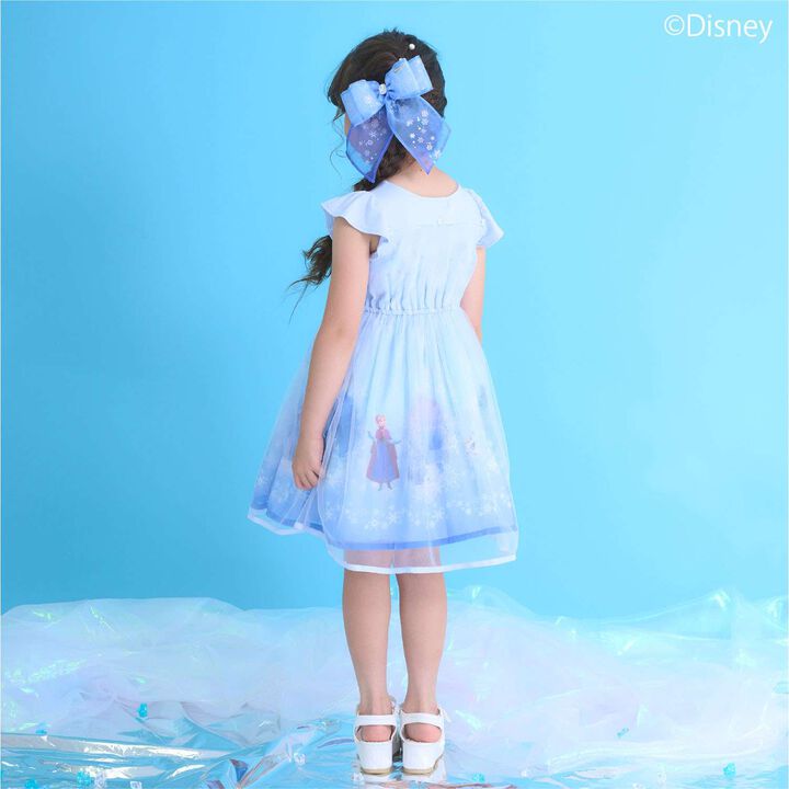 Frozen Elsa One-Piece Dress [Cool Touch],Sax blue, medium image number 3