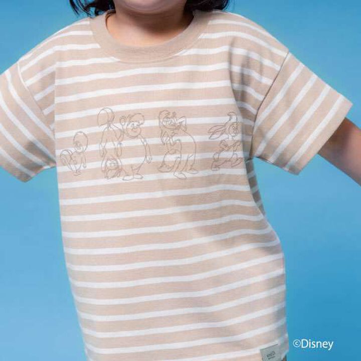 [Disney] Peter Pan / Bubble Print Short Sleeve T-Shirt,Blue, medium image number 18