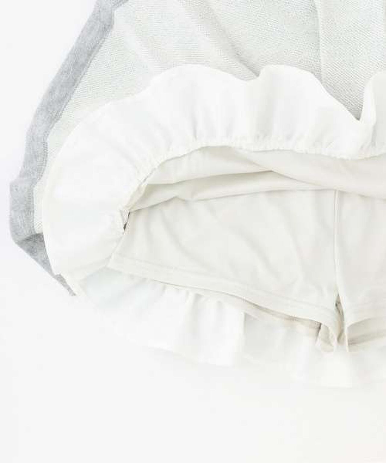 Layered Cut Pleated Mini Skirt,Multi color, large image number 13