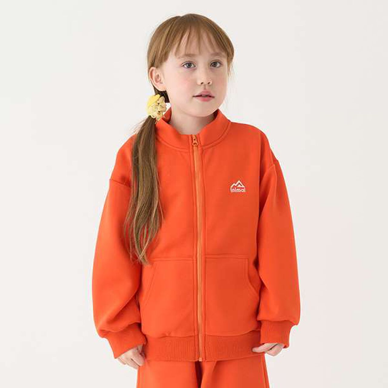 [Water-Repellent] Ponte Zip Stand Collar,Black, large image number 31