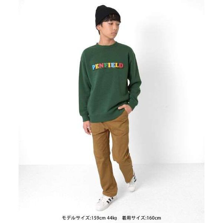 [Penfield] Wool Lined Print Sweatshirt,Navy, medium image number 14