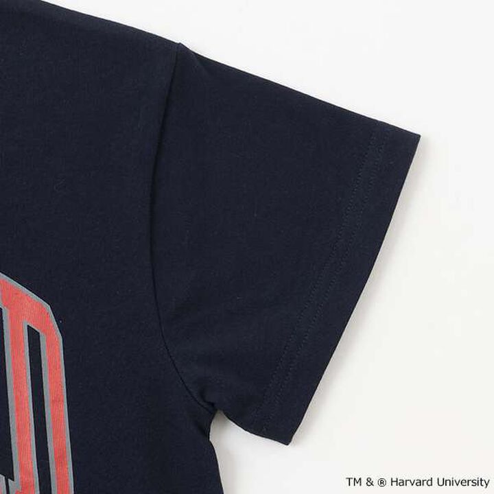 [SKIT0LY][Cool Touch] High Cool Cotton Harvard University Short Sleeve T-Shirt,Black, medium image number 5