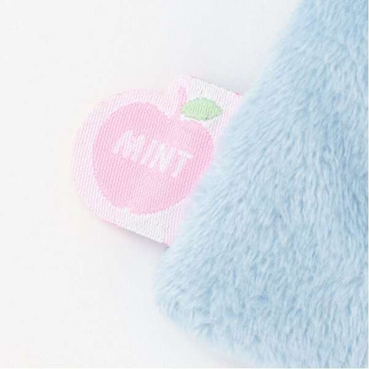 Mint-kun Plush Toy Card Case,Sax blue, medium image number 4