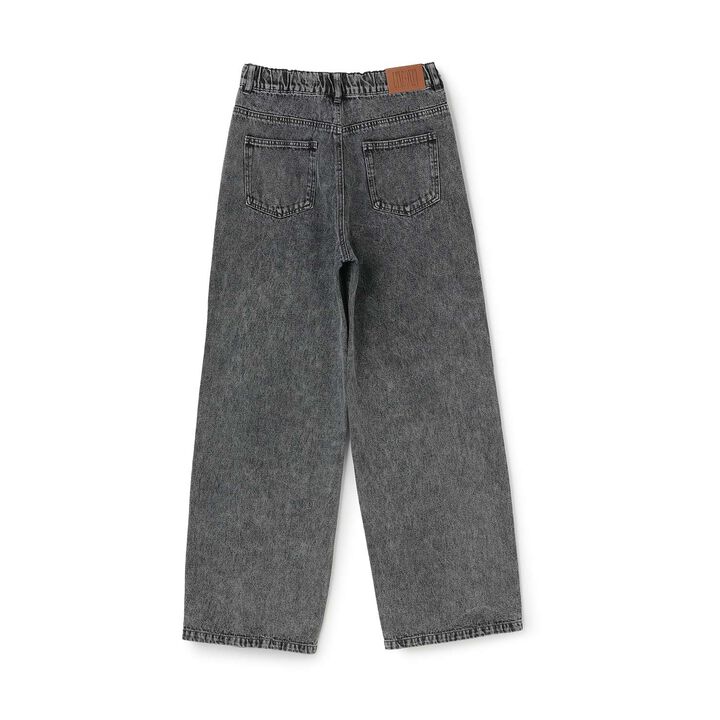 [LTXC] Charm Design Denim Wide Pants,Gray, medium image number 12
