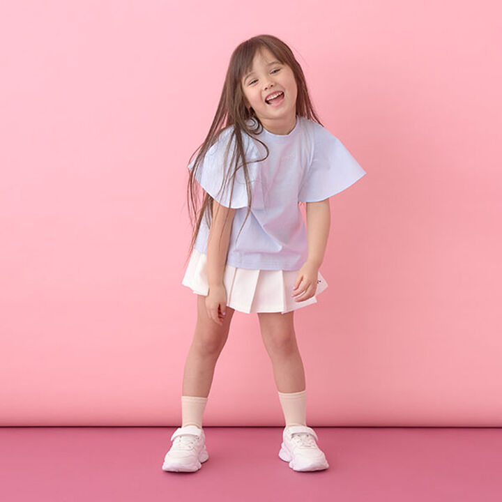 [Reversible] Soft Cotton Flare Sleeve T-Shirt,Moderate pink, medium image number 15