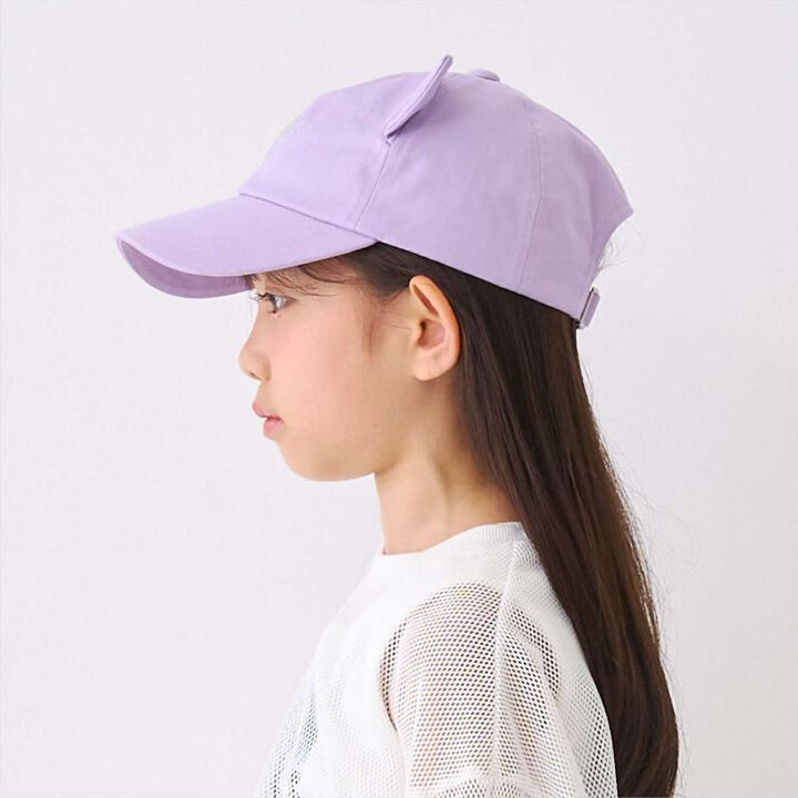 [UV] Rhinestone Cat Ear Cap,Brown, medium image number 2