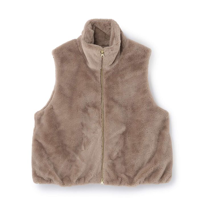 Link - Faux Fur Vest,, medium